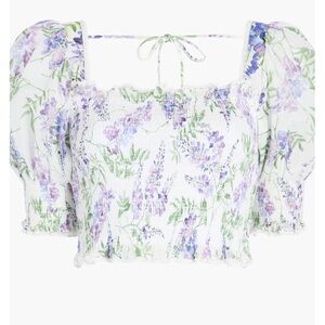 Hill House Home Zoe Nap Top in Wisteria - Size M